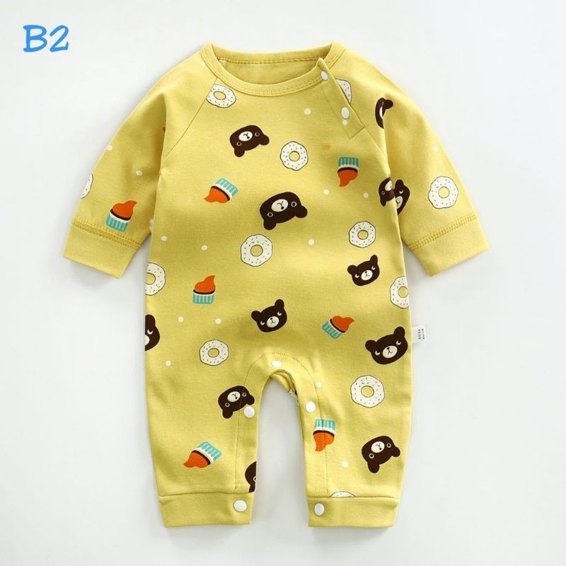 AN-39 Jumper bayi / Romper bayi / Baju Kodok Bayi panjang