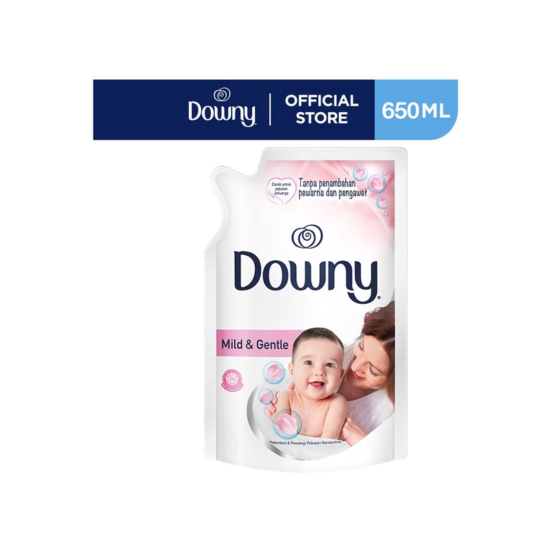 DOWNY MILD GENTLE 650ML REFFIL