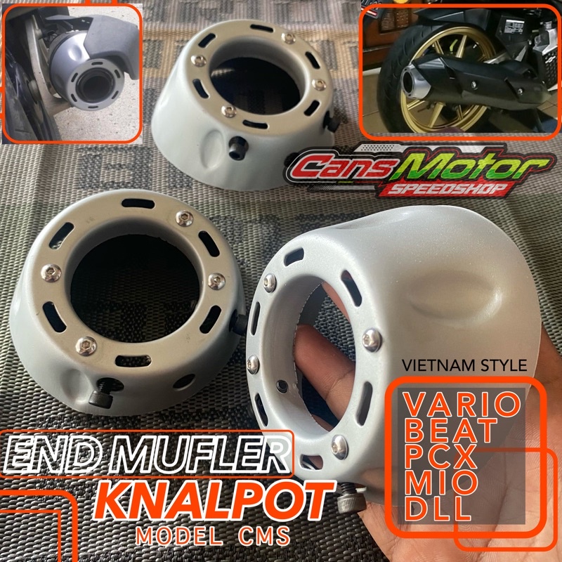 endmufler endmuffler end muffler end mufler endcup ujung knalpot Vario/ end muffler / end mufler End