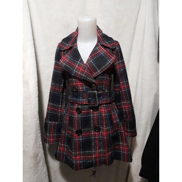 Coat Wool Motif..