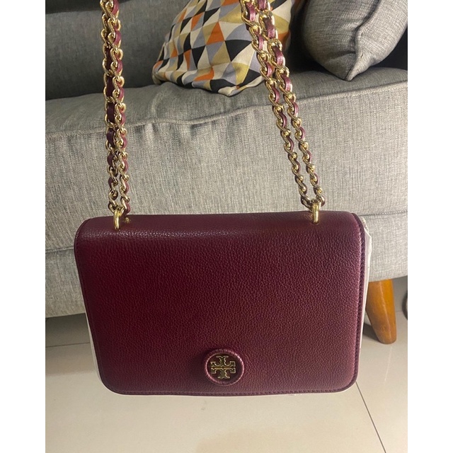 preloved Tory burch Emerson shoulder bag imperial