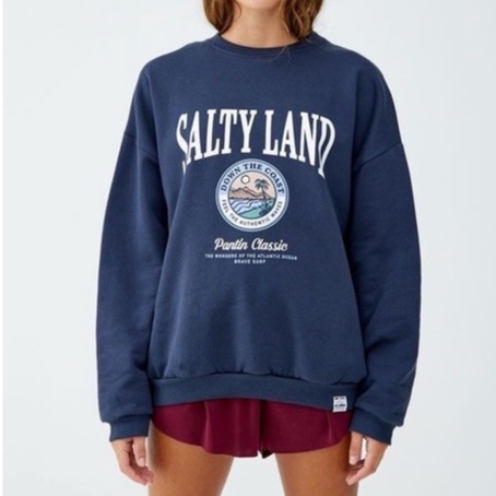 SWEATER UNISEX SALTY LAND - ATASAN KEKINIAN PREMIUM