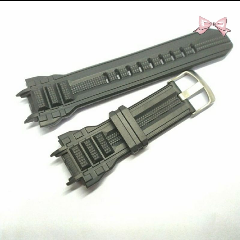 Strap Tali Jam Tangan Arei REI Endurus Dual Time R14W2020 17735 HITAM