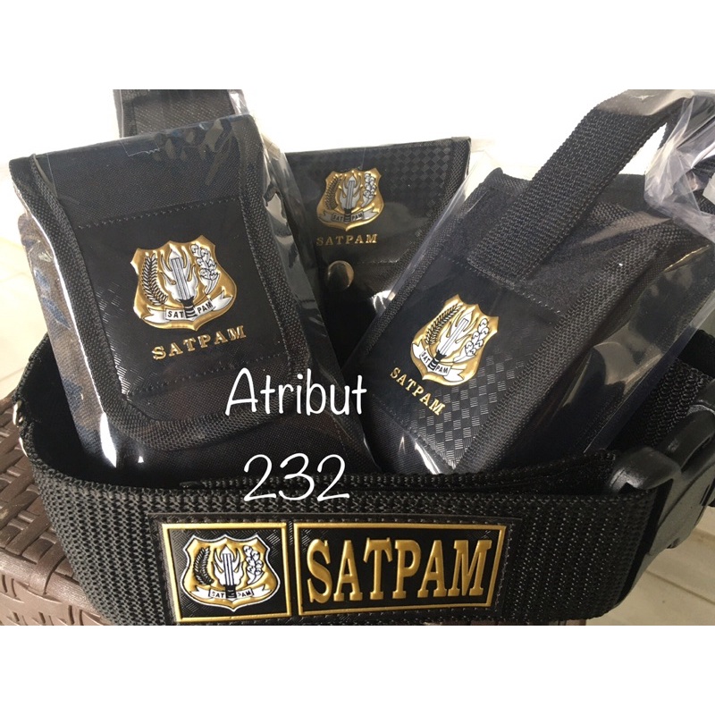Sabuk Kopel Klik PDL Set Satpam Security 5 Macam