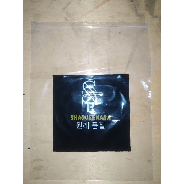 Plastik Sablon Klip/Ziplock 30x40 3Warna