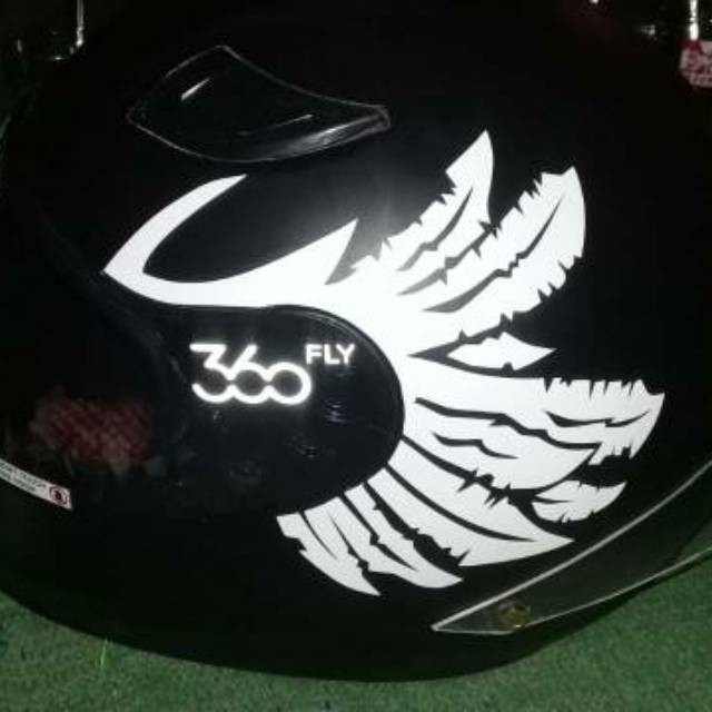 STICKER WINGS ATAU SAYAP CUTTING SET MURAH