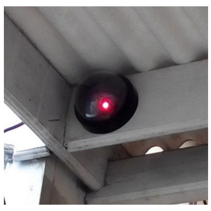 Fake CCTV Camera Security Dummy Palsu Atau CCTV Tiruan Dengan Lampu Titik Merah Berkedip Anti Maling Berkualitas Terbaik