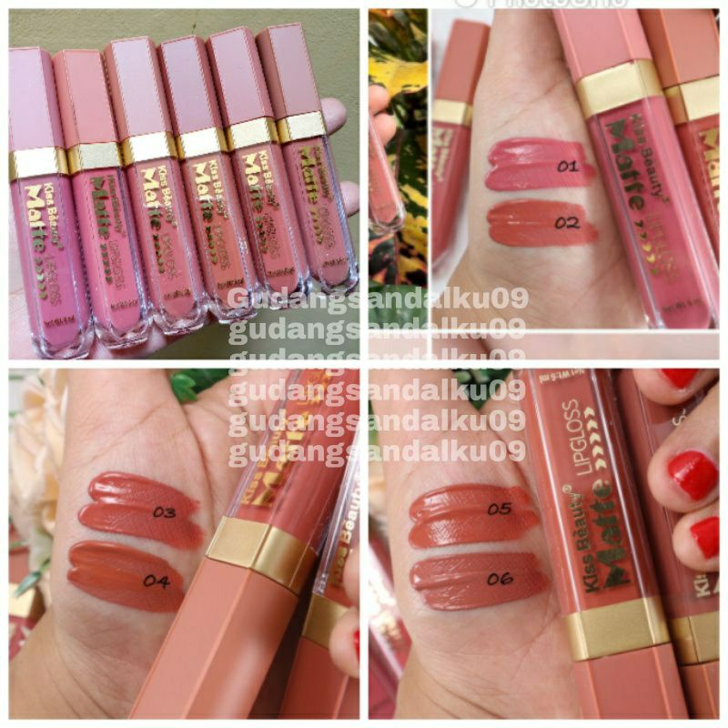 𝗩𝗘𝗟𝗩𝗘𝗧 𝗠𝗔𝗧𝗧𝗘 - LIPSTIK WARNA NUDE PINK NUDE OREN BISA PILIH WARNA LIPSTIK