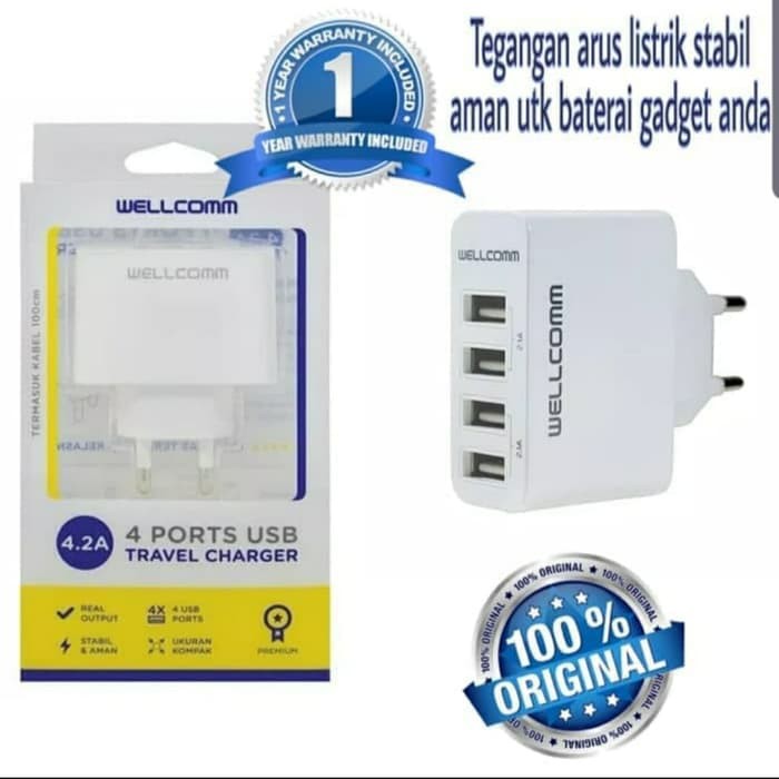 Charger Wellcomm 4.2A