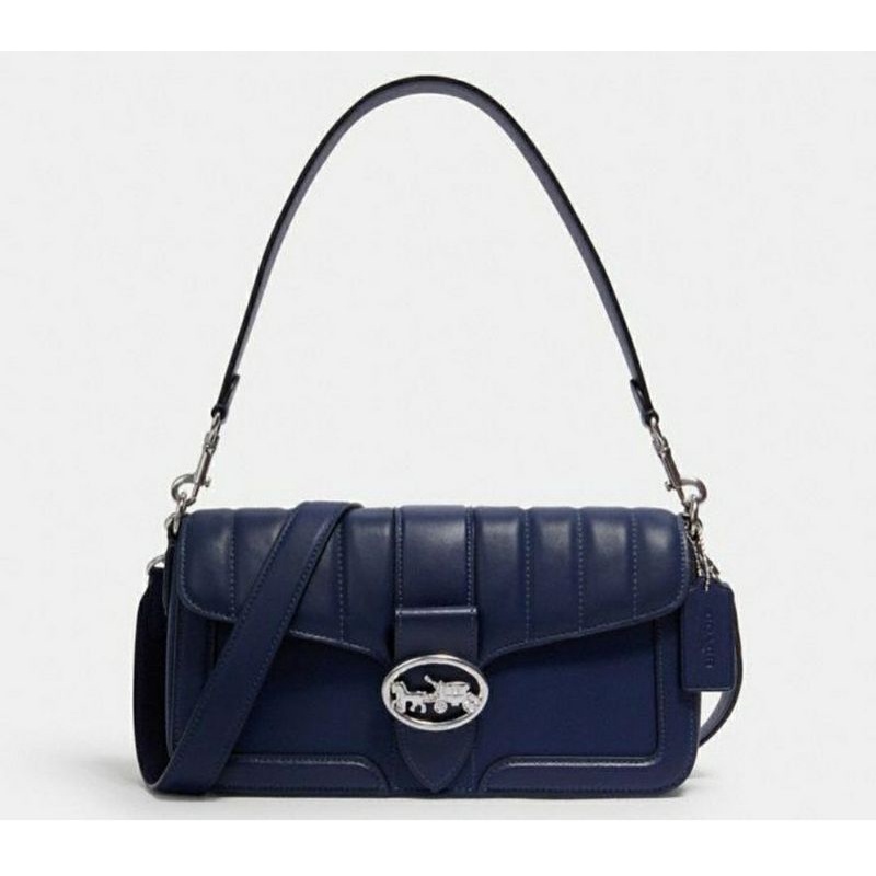 Tas georgie quilted cobalt