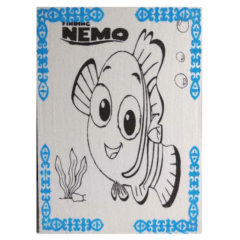 

styrofoam lukis anak isi 10