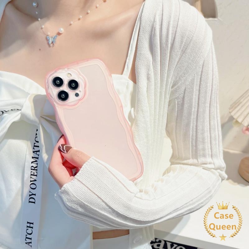 Soft Case Tpu Transparan Tebal Motif Bunga Untuk IPhone 11 12 13 Pro XR 8Plus 7Plus 7 8 Max X XS