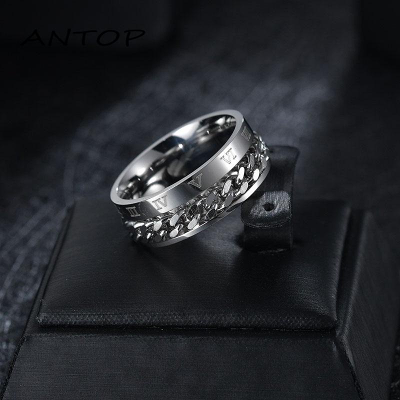 Cincin Ukuran 6-12 Bahan stainless steel Ukuran 8mm