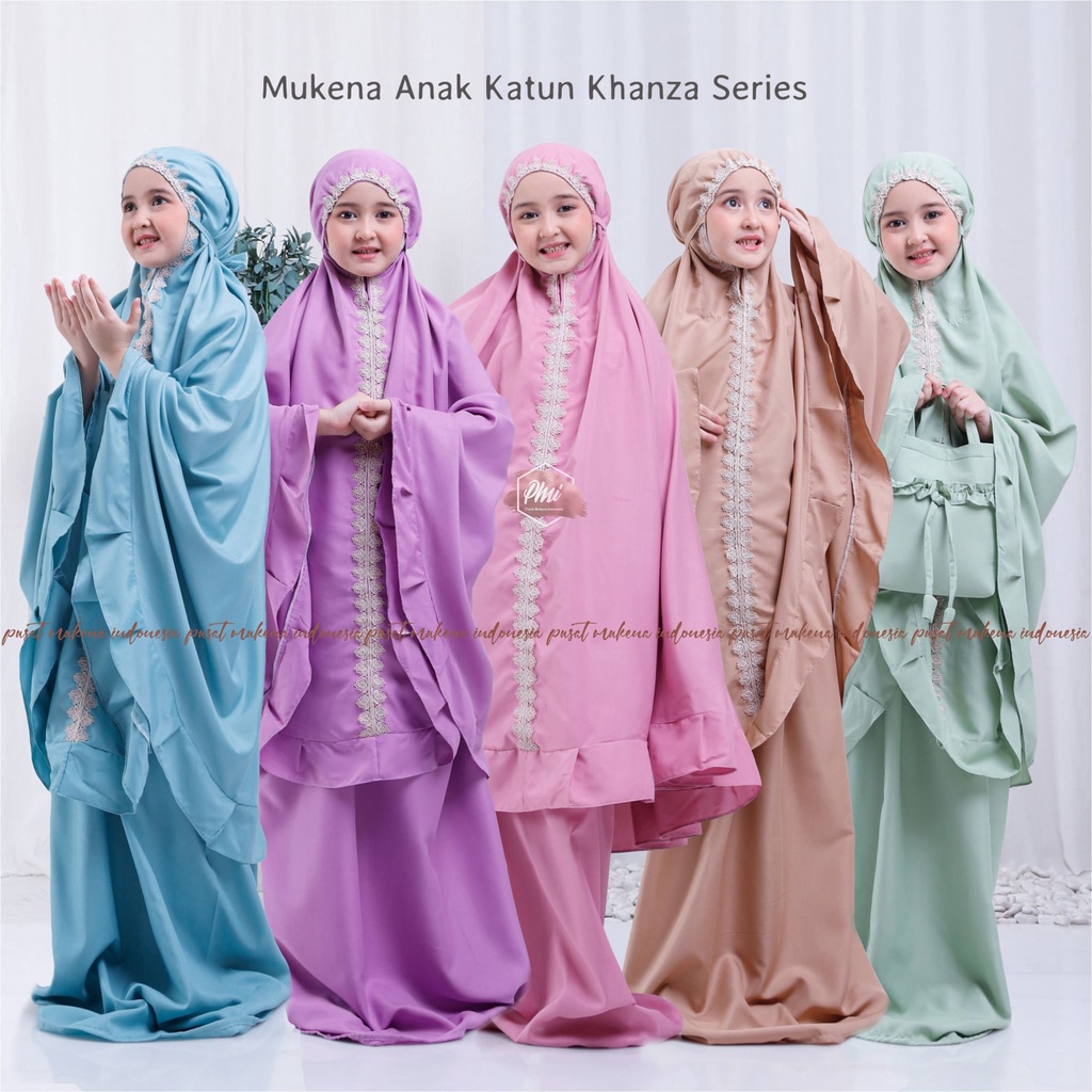 Mukena Mukenah Sabina Alya Couple Remaja Ibu Anak Balita Umur 1 2 3 4 5 6 7 8 9 10 11 12 Tahun Thn T