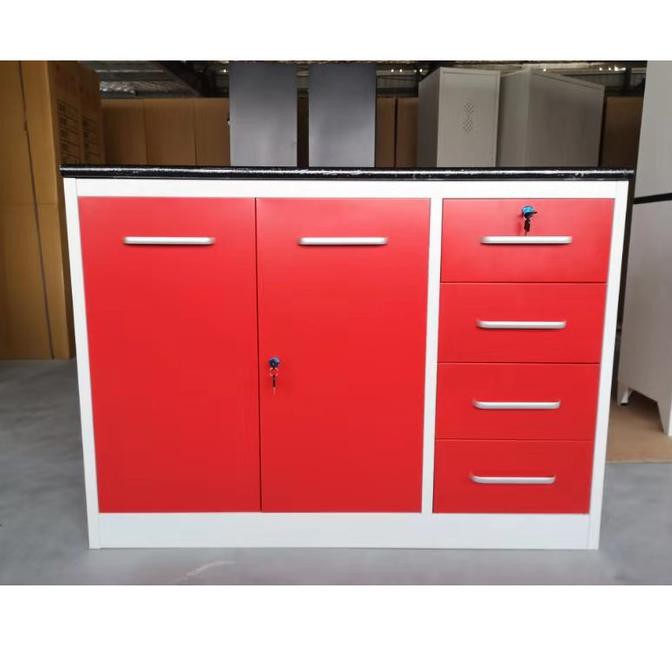 Best Produk] Lemari Dapur Besi 3 Pintu Pendek| Lemari Piring |Medan