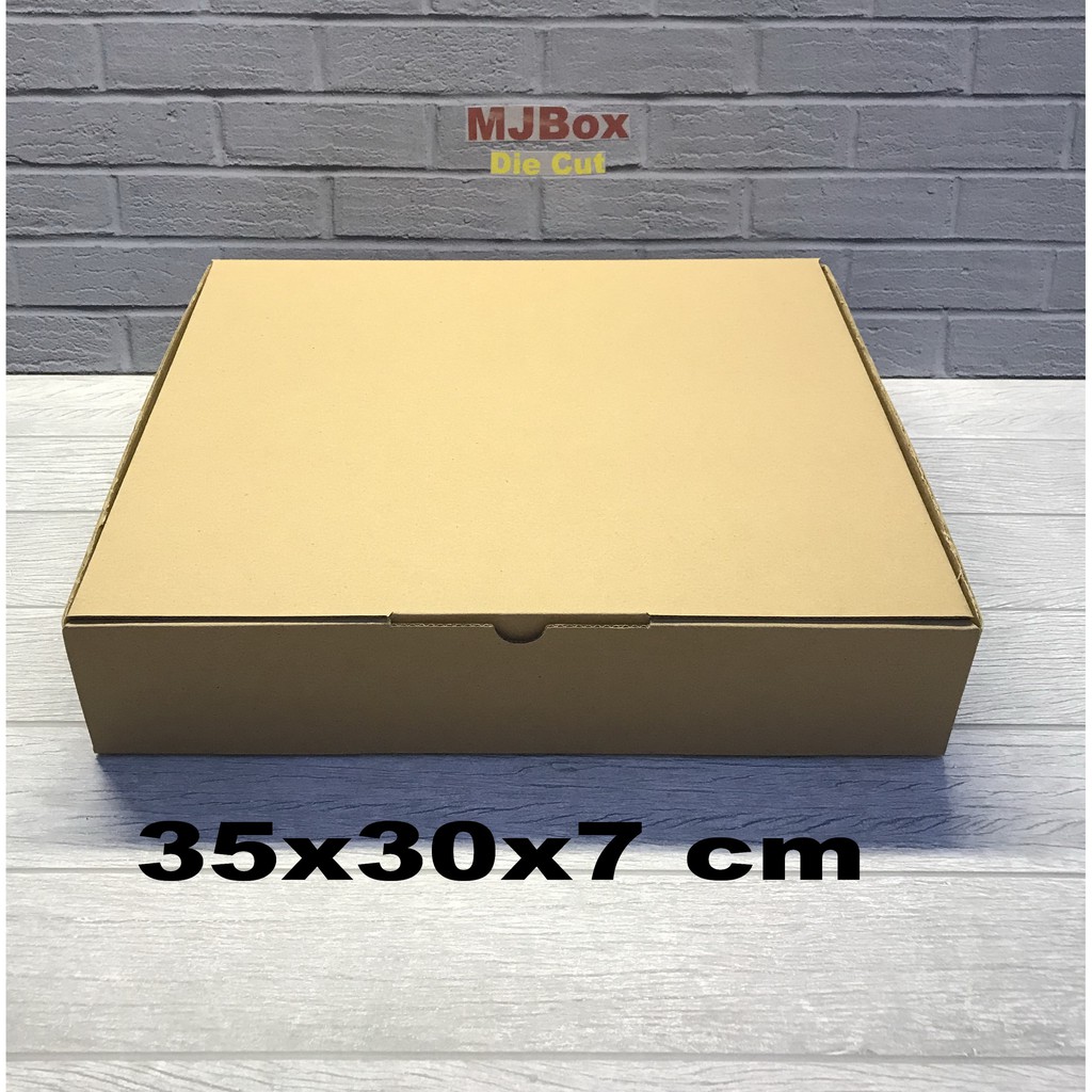kardus Uk. 35x30x7 cm.......Kardus karton model box Pizza