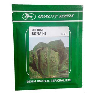 Spa Quality Seed Lettuce Romaine - Benih Romaine - 10 gram