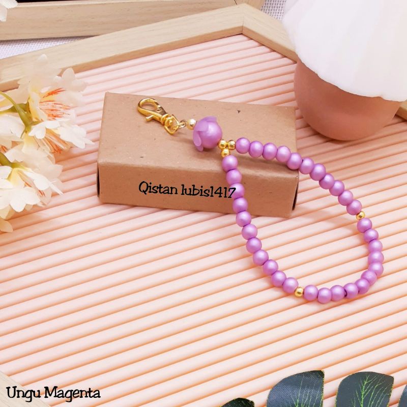 Tasbih Mutiara Dove Premium Free Ziplok