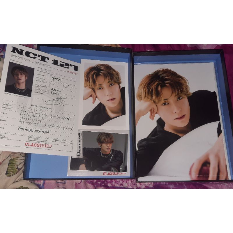 [sharing] SG 2022 NCT Jaehyun set Benefit Ktown Photocard Jaehyun Taeyong Mark Dooyoung Haechan Jeno