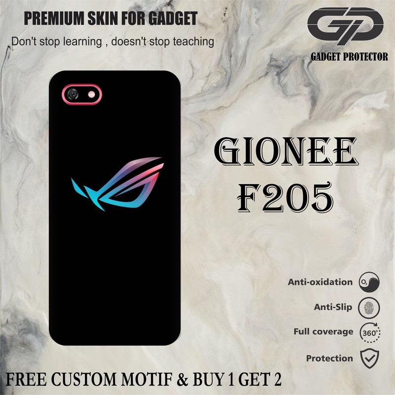 GARSKIN HANDPHONE GIONEE F205 PREMIUM DAPATKAN 2 PCS DISETIAP PEMBELIAN