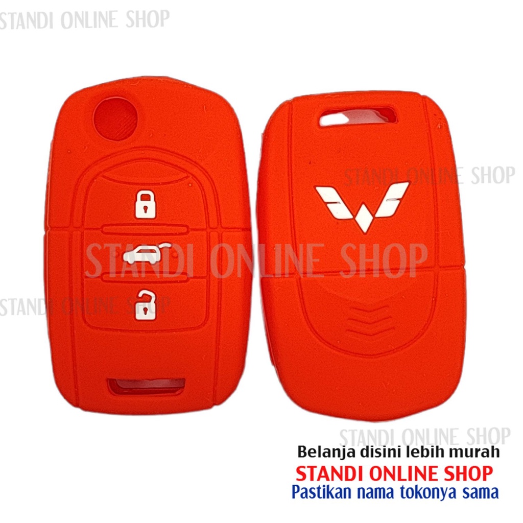 Sarung Kunci Silikon Remote Cover Flipkey Wuling Cortez Murah