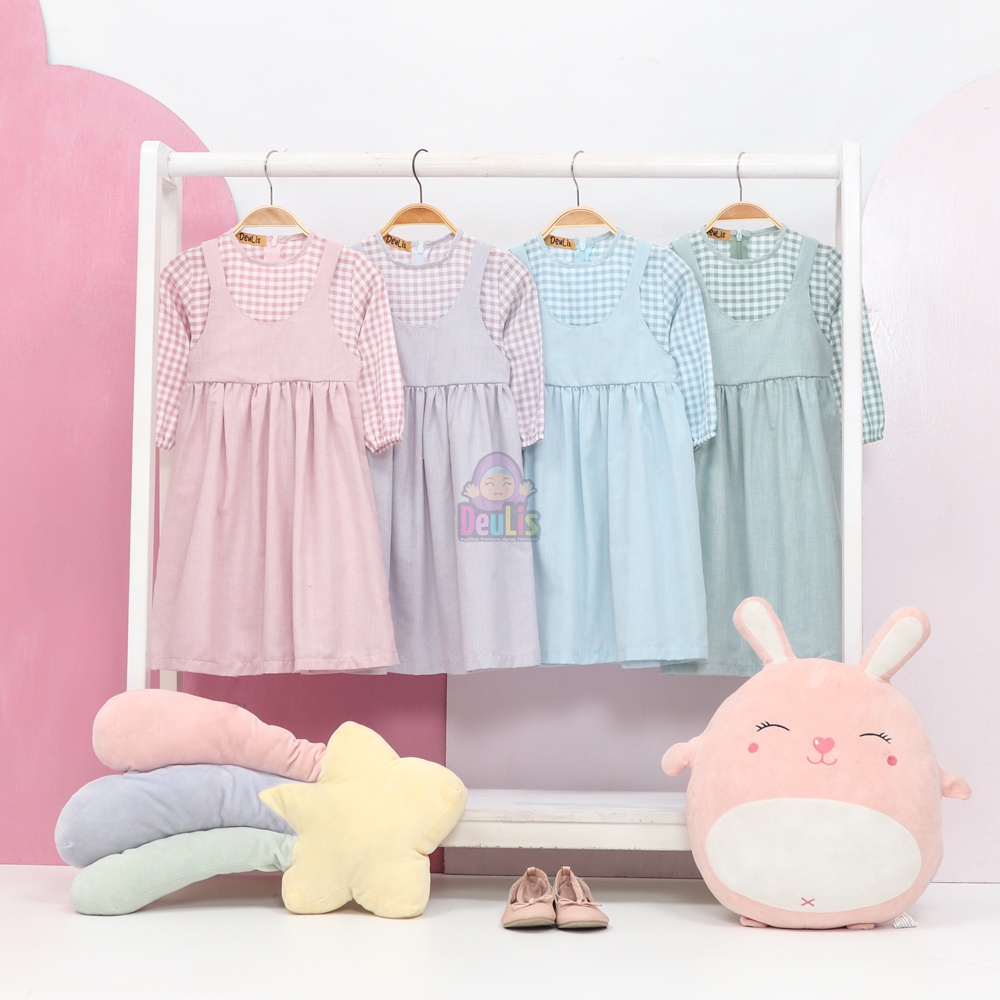 Deulis Baju Muslim Anak Perempuan Kaureen