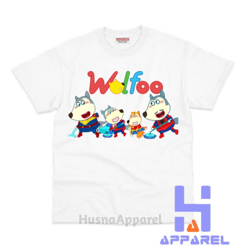 BAJU ANAK KAOS ANAK WOLFOO