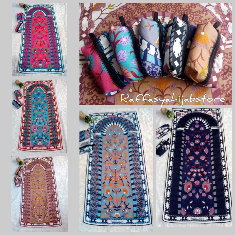 set hampers mukena plisket renda kado wanita set mukena tasbih sajadah lengkap murah