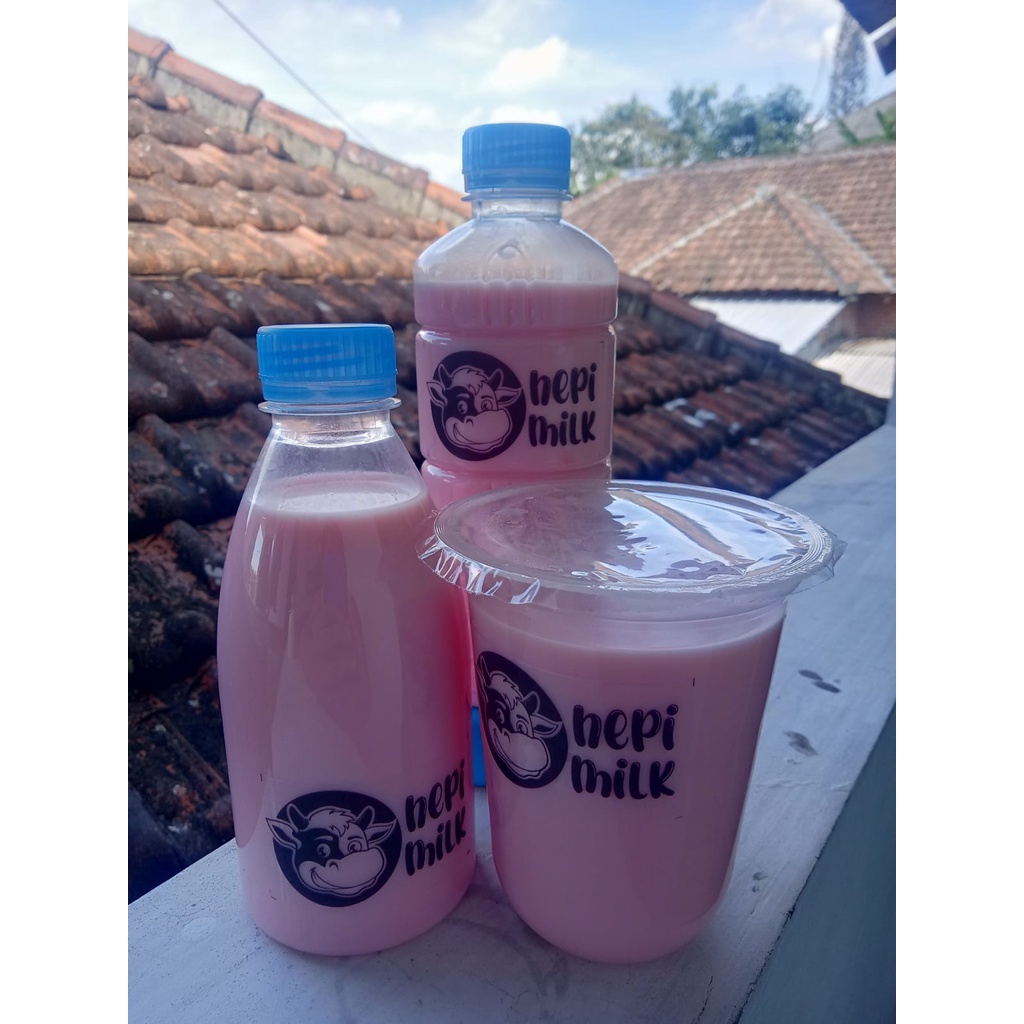 

SUSU SEGAR MURNI PASTEURISASI - SIAP MINUM (STROBERI 500ML BOTOL)