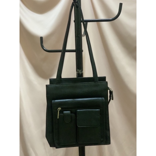 preloved tas traveling pria wanita unisex Kulit