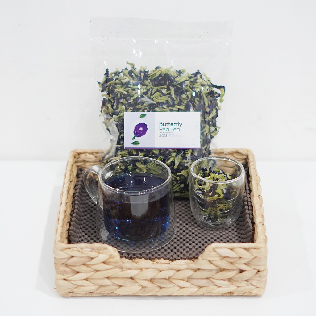 Bunga Telang Kering 50 gram Organik 100% Premium