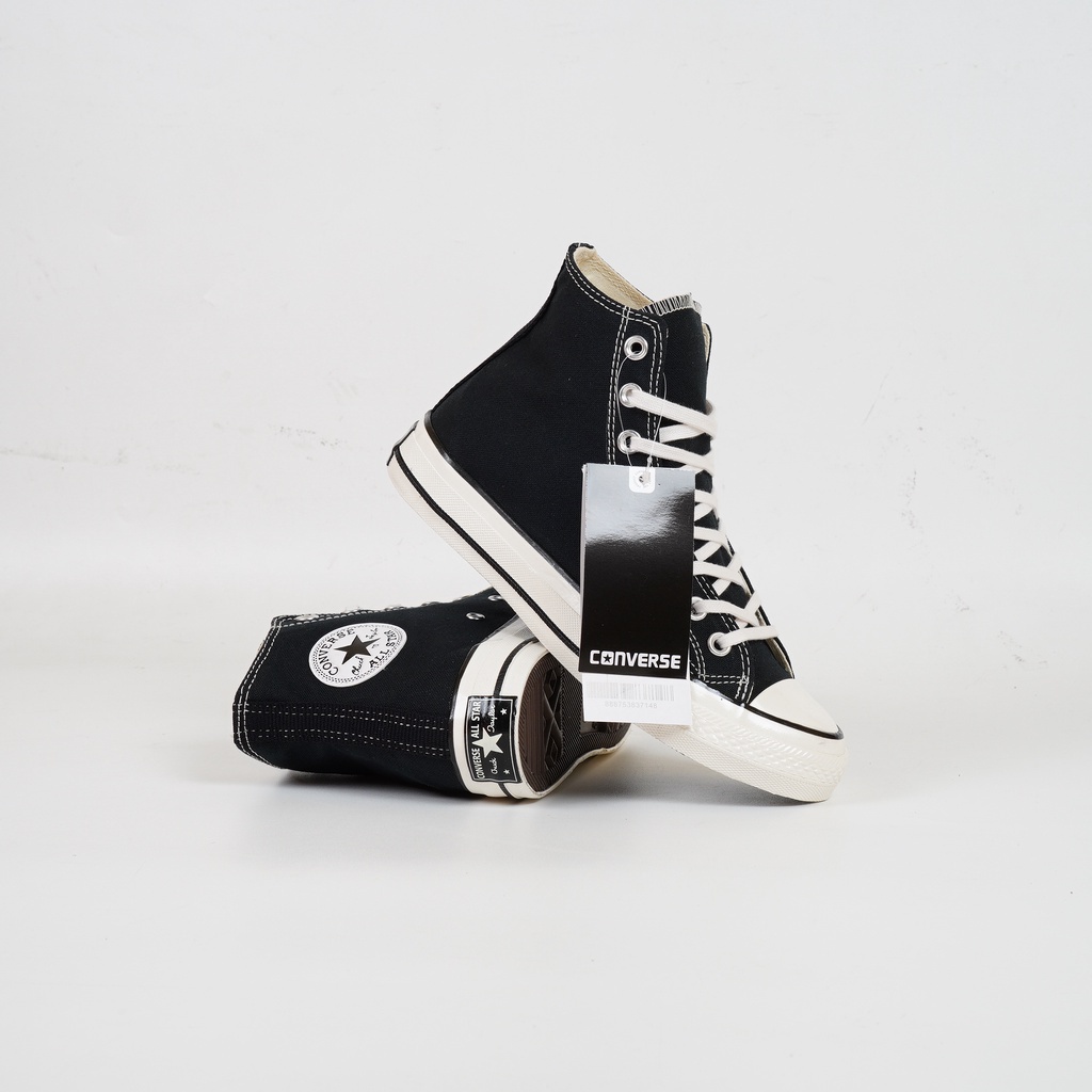 SEPATU SNEAKERS - SEPATU BOOTS CONVERSE All STAR HITAM PRIA WANITA SEPATU KASUAL KEREN COWO KEKINIAN GRATIS ONGKIR