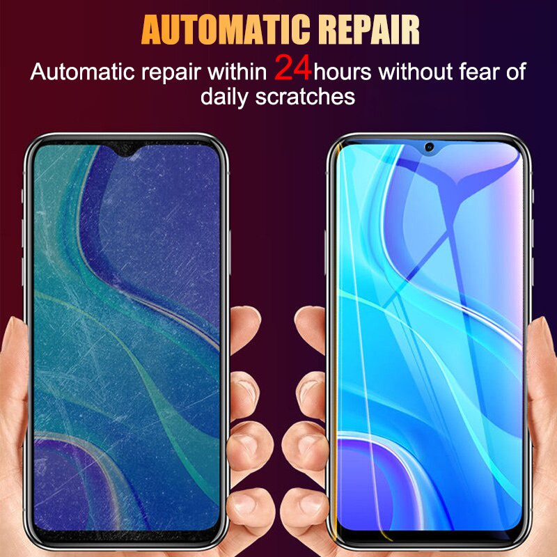 Full Coverage Hydrogel Film For VIVO Xplay6 / X9S plus / X9plus / X9 / X9i / X9S / X7plus / X7 / x6plus / x6splus / X6 / x6s / X30 pro / X30 / X27 pro / X27 / X23 / X21S / X21i / X21ia / X21 / X20plus / X20 / X20a Film Blueray Not Glass