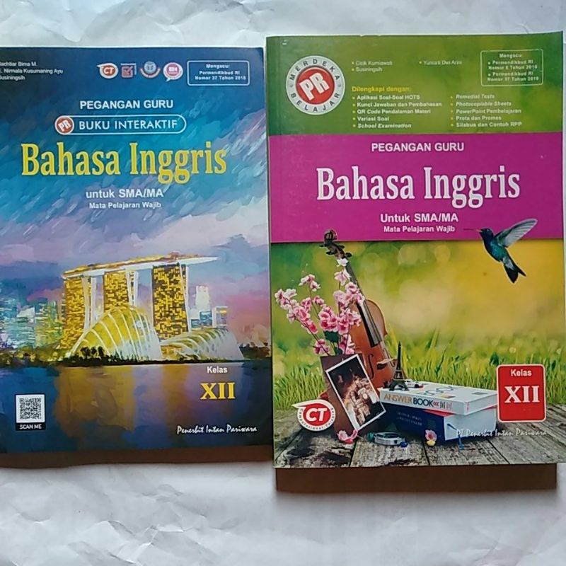 PR PG Bahasa Inggris kelas 12, TERBARU