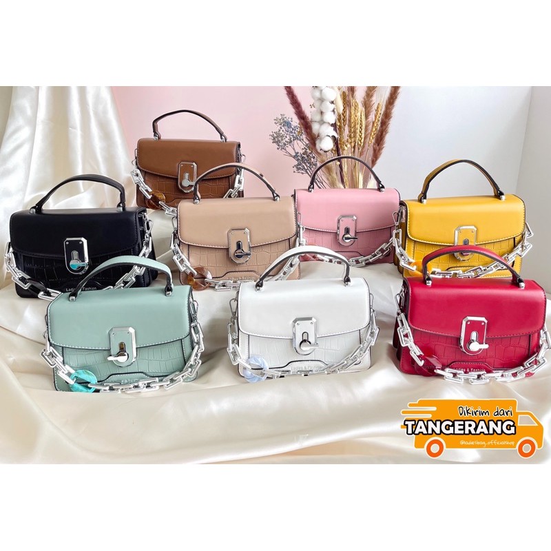 ✨✨FREE 2 TALI PANJANG✨✨ TAS WANITA CEWEK BAG SELEMPANG HANDBAG IMPORT KONDANGAN FASHION LB- 132