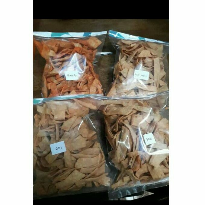 

keripik kulit kebab