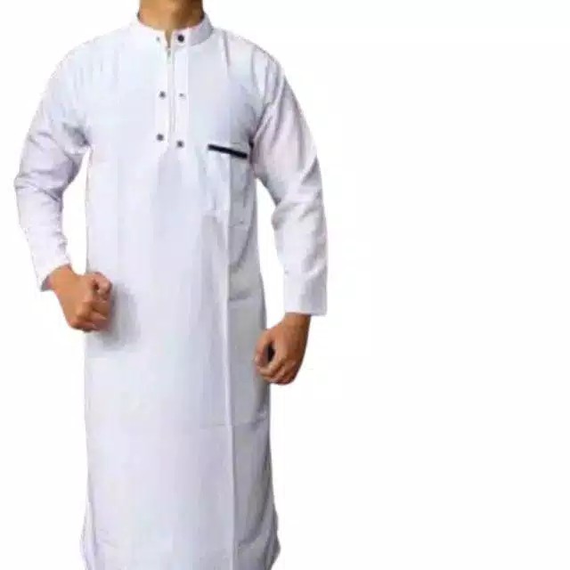 JUBAH MUSLIM PRIA  UMROH AL HARBI ORIGINAL GAMIS PRIA