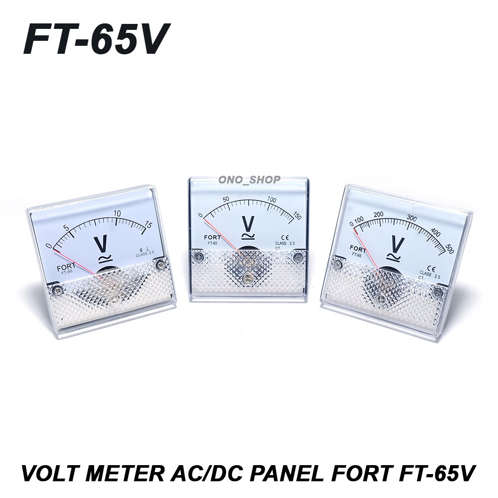 FORT FT - 65V -Volt Meter AC/DC Panel