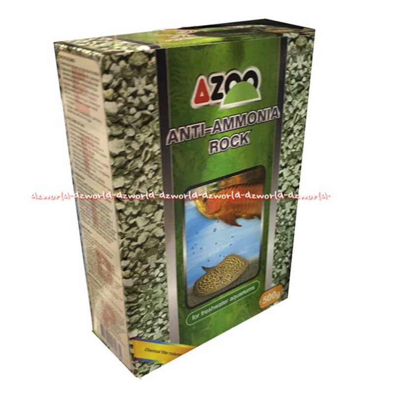 Azoo Anti Amonia Rock Batu Aquarium Akuarium 500gr Filter Akuarium