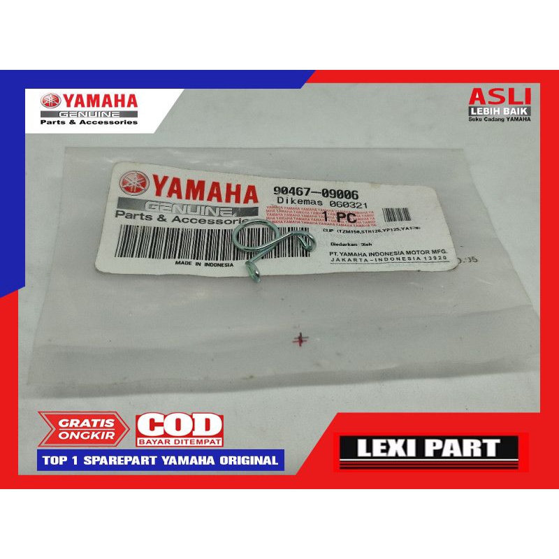 CLIP KLIP KLEM SELANG BENSIN RX KING ORIGINAL 90467-09006