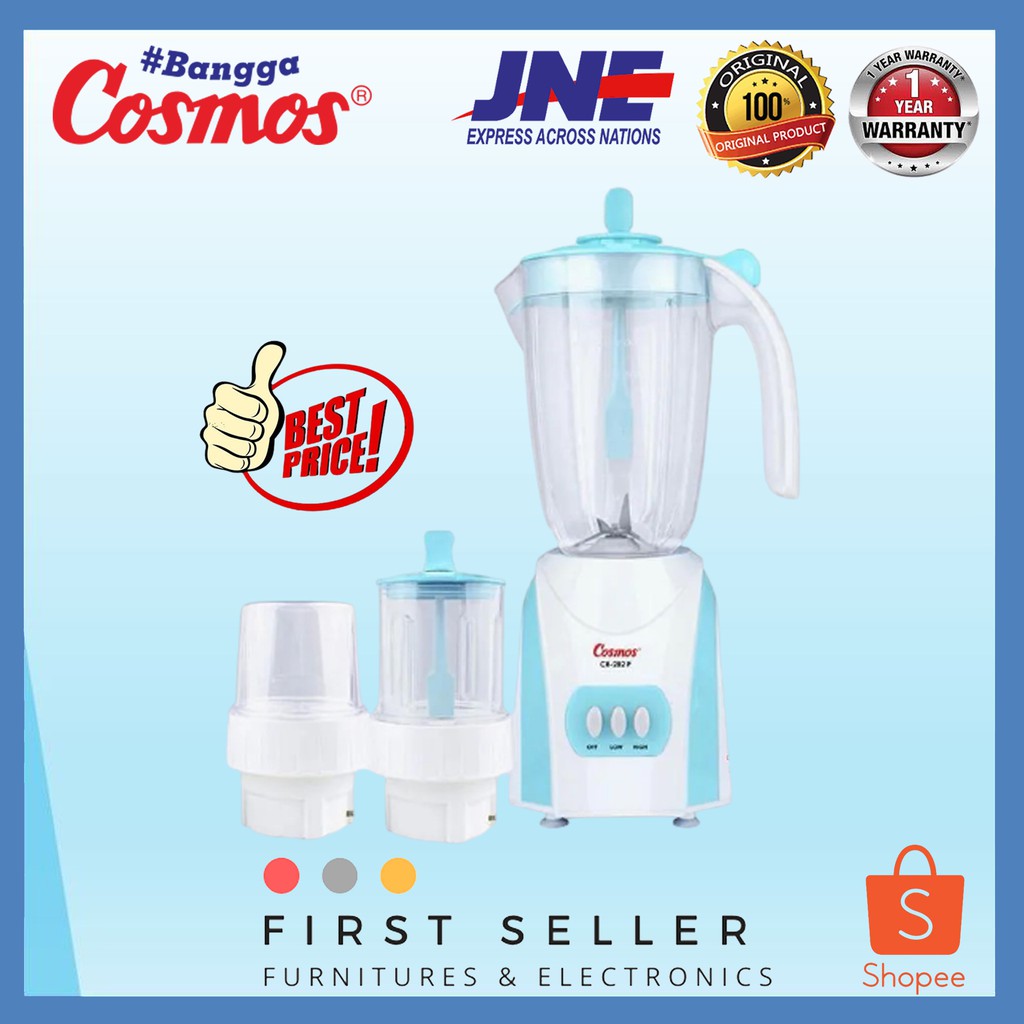 BLENDER PLASTIK COSMOS CB-282 P / CB 282 P / CB282P - 2 LITER ( 2L ) ORIGINAL (ORI)100% TERMURAH