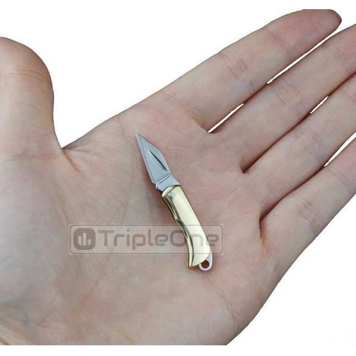 Pisau Lipat Super Mini Authentic Portable Knife Survival Tool EDC Unik