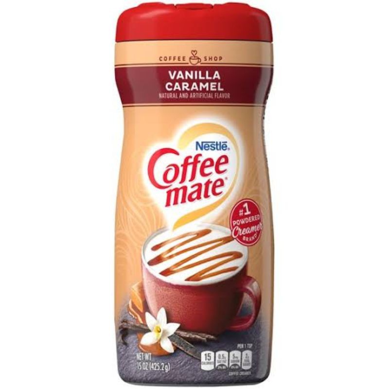 

NESTLE COFFEE MATE VANILLA CARAMEL 15 OZ (425.2GR)