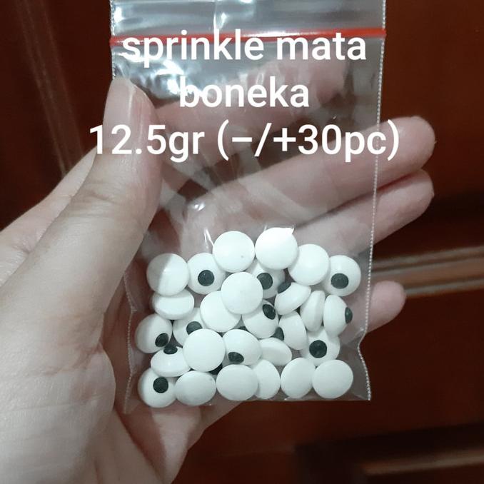 

Sprinkle Trimit Mata Boneka Hiasan Kue Cupcake Candy Permen Edible