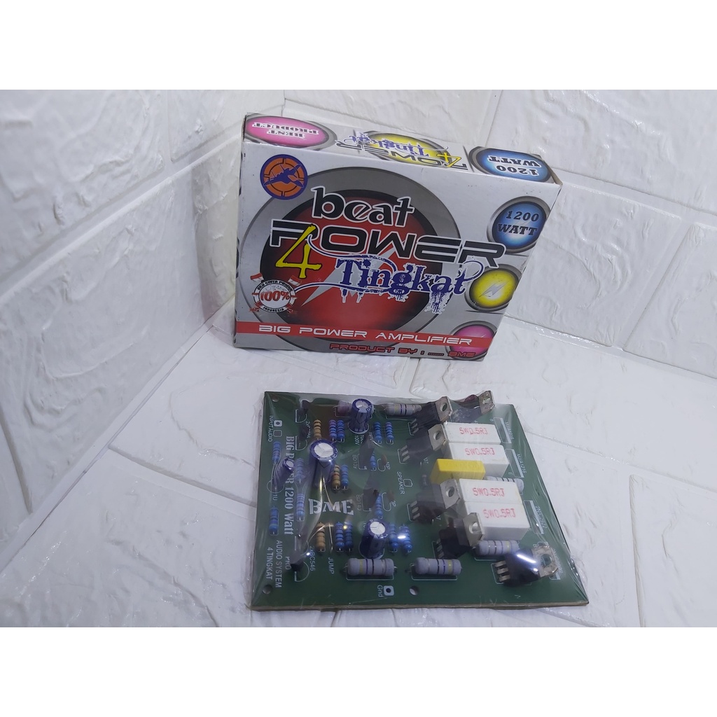 KIT DRIVER POWER 4 TINGKAT  1200 WATT MEREK BME