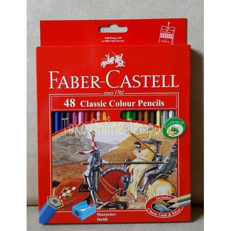 

(BISA COD) ATK0079FC 48warna Classic Colour Pensil Warna Faber Castell 115858 OBRAL Kode 1428