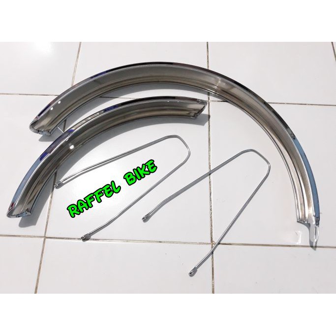 MURAH Termurah. Spakbor 20 chrome. Spakbor sepeda velg 20