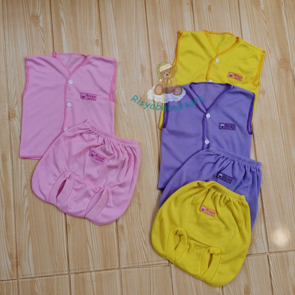 3 setelan baju bayi yukensi / baju bayi baru lahir