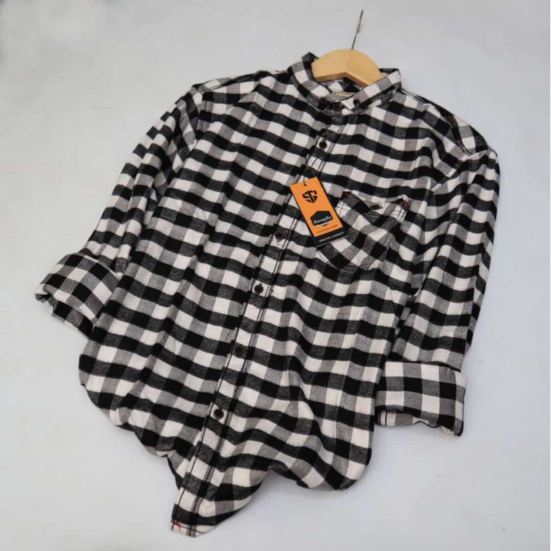 KEMEJA FLANEL BEG SEZE SUPER PREMIUM LANGAN PANJANG  UNISEX LIMITID