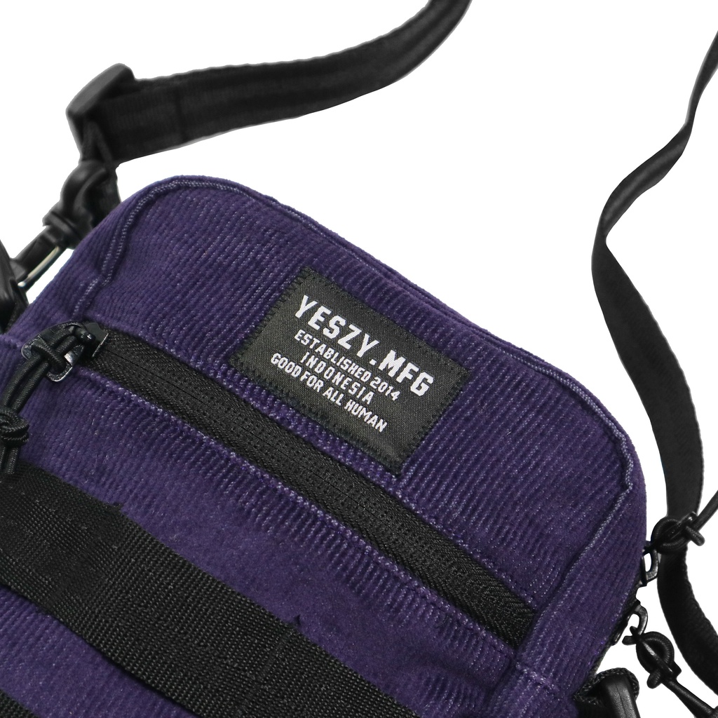 YESZY.MFG Shoulder Bag General Corduroy Purple